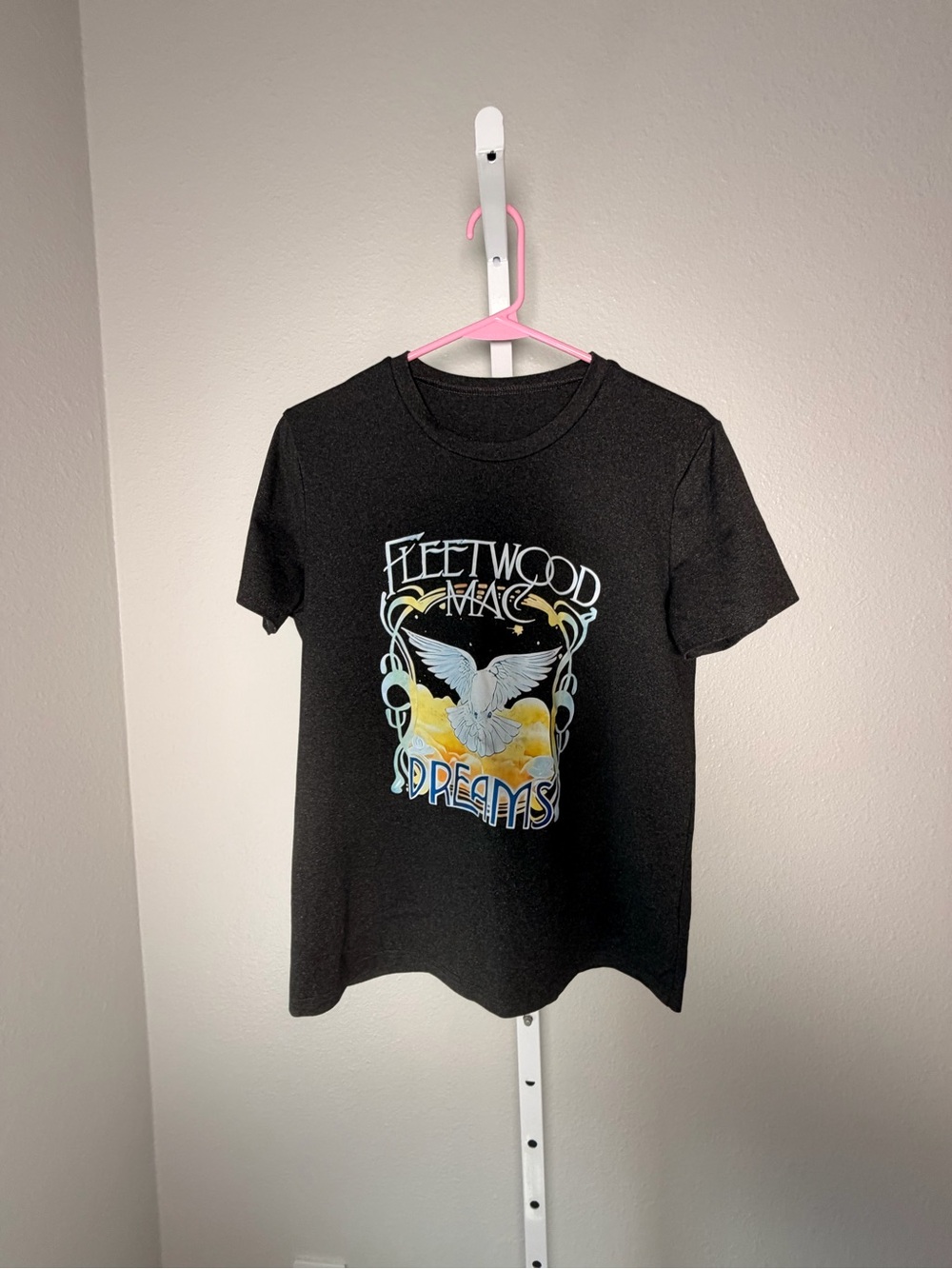Fleetwood Mac “Dreams' Black Graphic Tee - Band Logo Shirt